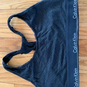 Calvin Klein workout racerback bra